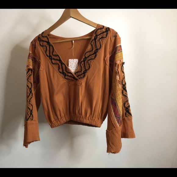 Free People crop Top/sweater - Picture 5 of 7